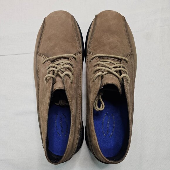 Merrell Topo Rail Chukka Boots Brown Tan Leather Shoes Lace Up Men\'s Size 10.5 main image 5